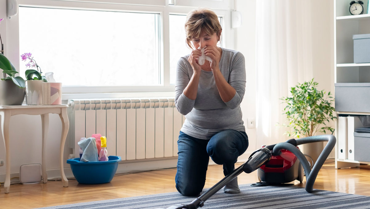 کاهش آلرژی با استفاده از فرش در خانه