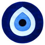 فرش چشم نظر زرباف طرح دایره