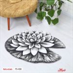 پادری سه بعدی زرباف طرح مرداب - Image 3