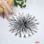 فرش سه بعدی زرباف طرح لیندا - Image 3