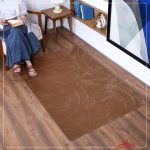 فرش مدرن زرباف طرح اپال شکلاتی