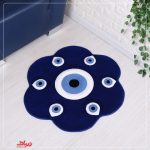 فرش چشم نظر زرباف طرح گل - Image 2