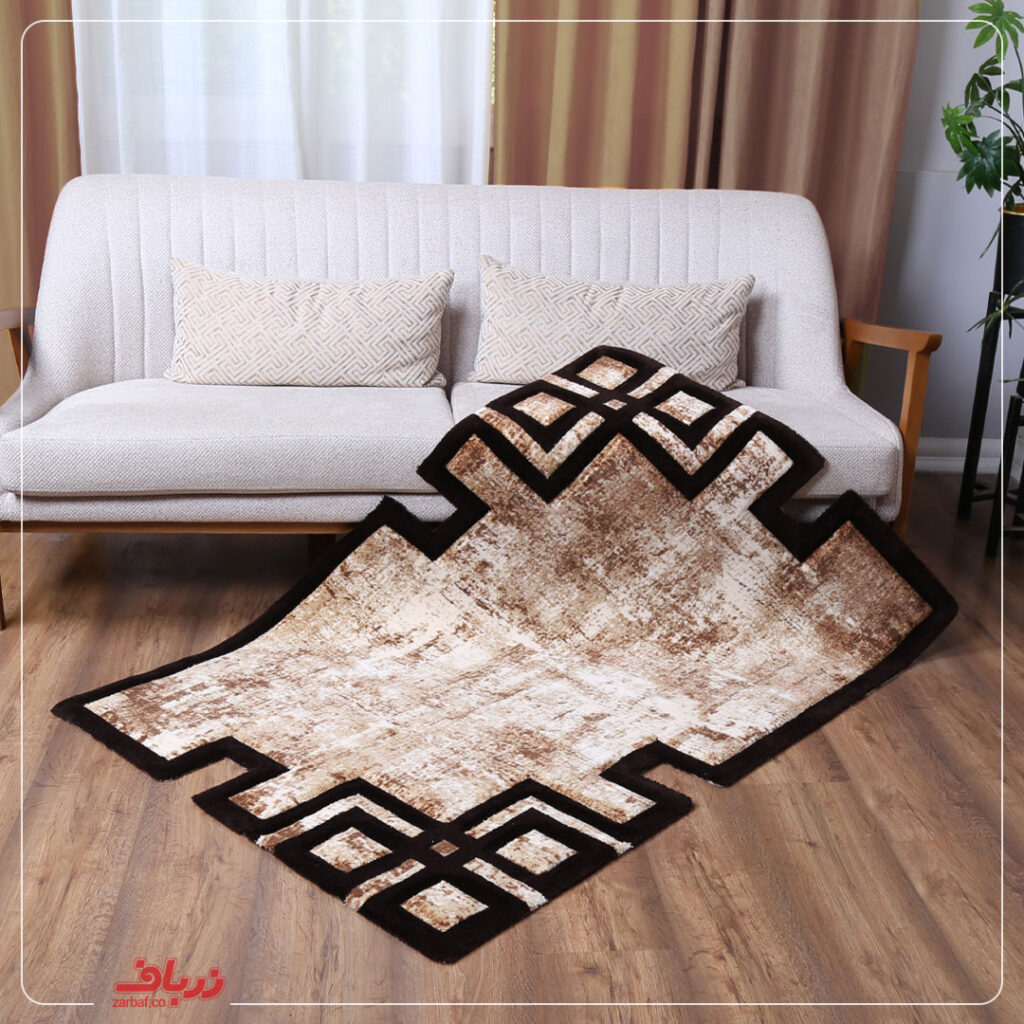 فرش مدرن زرباف طرح فلورانس