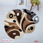 فرش مدرن زرباف طرح برگ انجیری