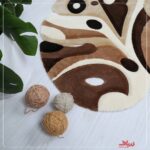 فرش مدرن زرباف طرح برگ انجیری - Image 4