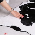 فرش مدرن زرباف طرح پوست گاو - Image 2