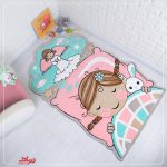 فرش کودک زرباف طرح آرزو