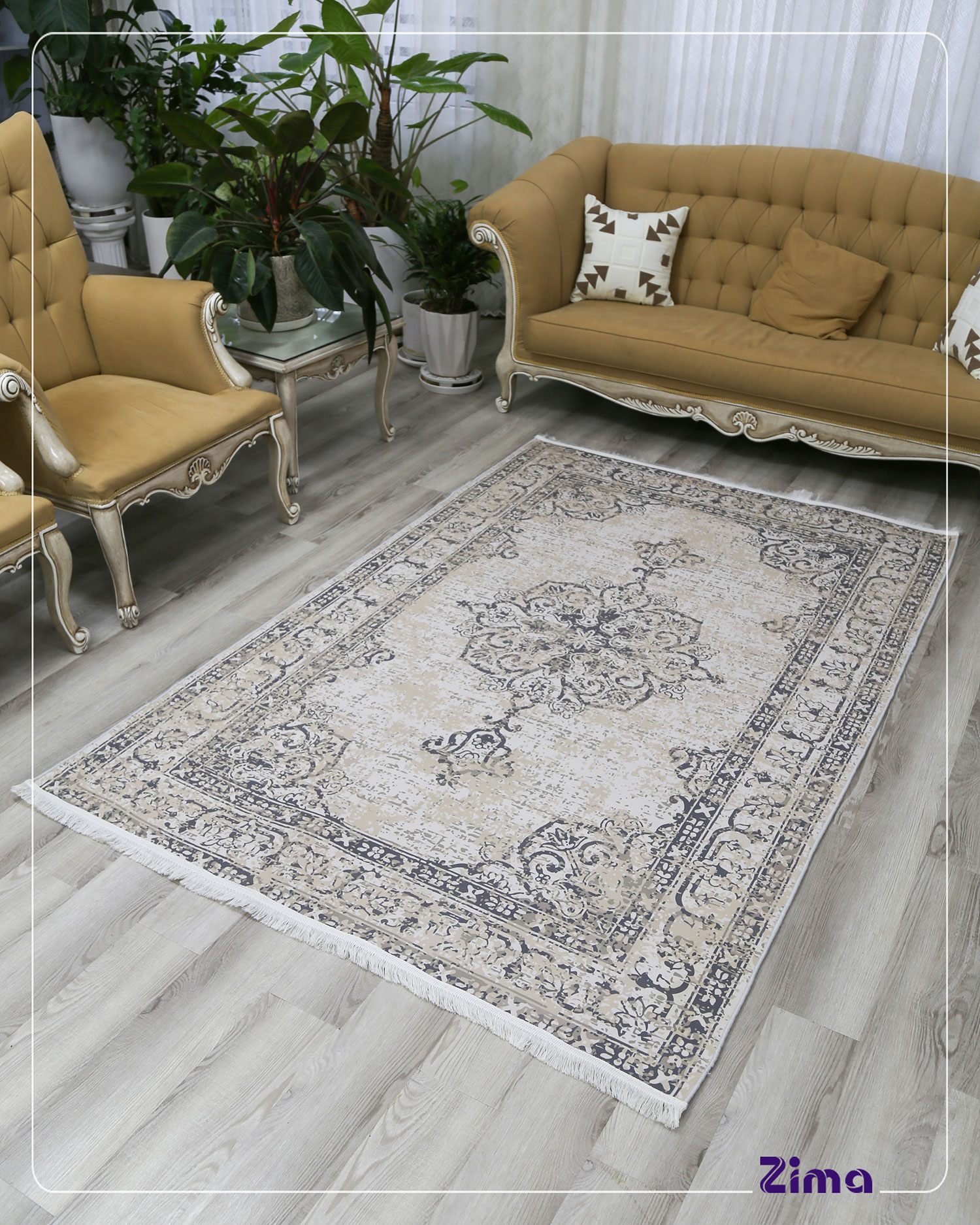 Zima-Rug-05 فرشینه زیما طرح خاطره - Image 1