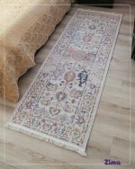 فرشینه کنارتختی زیما طرح گلستان